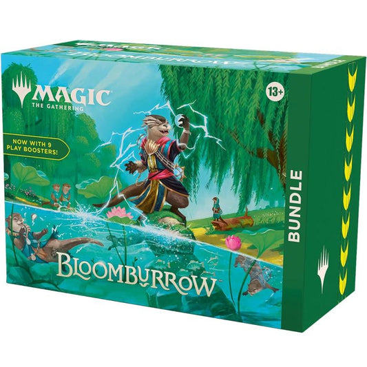 Magic The Gathering (Bloomburrow) Bundle Beyond Booster 9 Buste + Accessori Eng