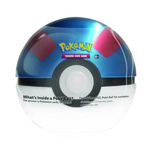 Pokemon Poké Ball Tin (Best Of 2021) Tgc Gcc Carte Ita (Sfera D23 Bianco/Blu)