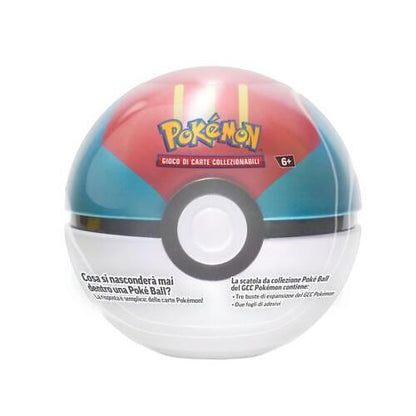 Pokemon Poké Ball Tin (Settembre 2023) Tgc Pokeball Gcc Gioco Carte Ita 1 Random