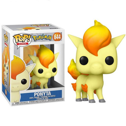 Funko Pop ! Games Pokemon (644) Ponyta - Rapidash Vinyl Action Figure Statuetta