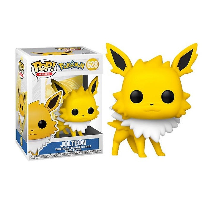 Funko Pop ! Games Pokemon (628) Jolteon - Eevee Vinyl Action Figure Statuetta