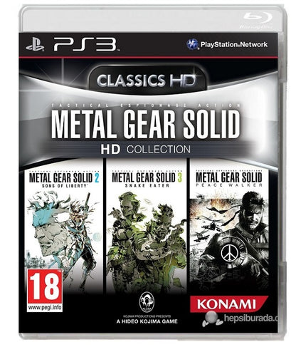 Metal Gear Solid: Hd Collection Ps3 Gioco Playstation 3 Nuovo Sigillato Import