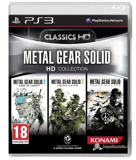 Metal Gear Solid: Hd Collection Ps3 Gioco Playstation 3 Nuovo Sigillato Import