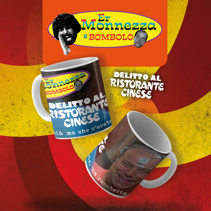 Infinite Statue Tazza Bombolo delitto al ristorante cinese Mug Ceramica Tè Caffè