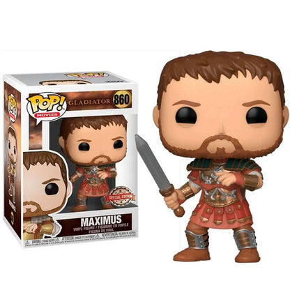 Funko Pop Gladiator 860 Maximus Special Edition Vinyl Figure Edizione Speciale