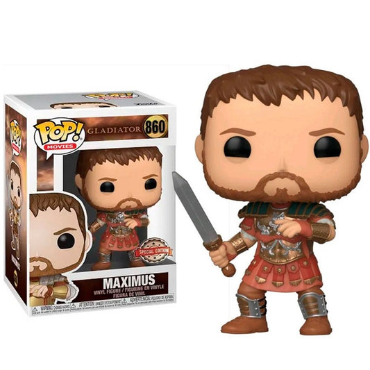 Funko Pop Gladiator 860 Maximus Special Edition Vinyl Figure Edizione Speciale