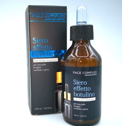Siero Effetto Botulino Con Acido Ialuronico Pelle Levigata Morbida E Anti Rughe