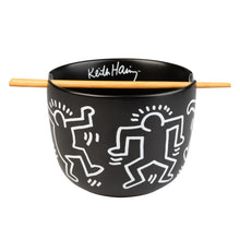 Ciotola Ramen Keith Haring - Ramen Bowl 1400 ml - Ciotola Cucina Giapponese con Bacchette