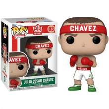 Funko Pop ! Boxing - (03) Julio Cesar Chavez Mexican Figure Vinyl Pugilato 9Cm