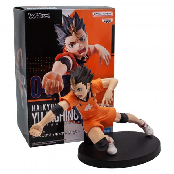 Bandai Namco - Banpresto Haikyu ! Yu Nishinoya Posing 04 Figure Pvc 13cm