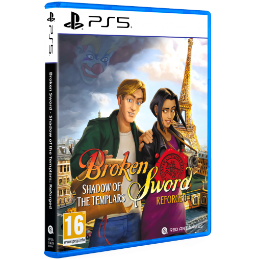 Broken Sword - Shadow of the Templars: Reforged PS5 Gioco Eu ITA Playstation 5