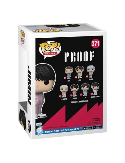 Funko Pop ! Rocks Bts Series 4 - (371) Jimin Proof Vinyl Figure Boyband 9Cm