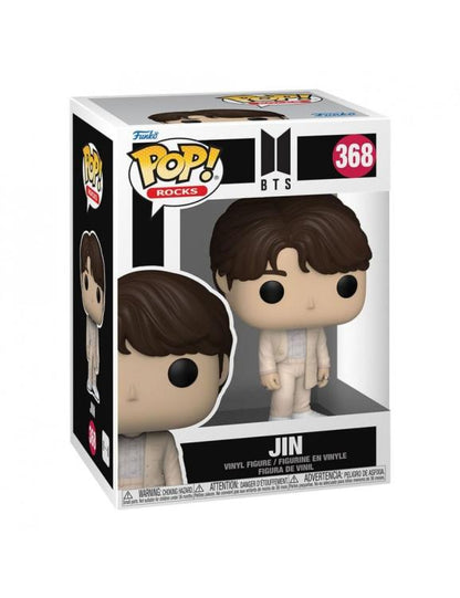 Funko Pop ! Rocks Bts Series 4 - (368) Jin Proof Vinyl Figure Boyband 9Cm Group