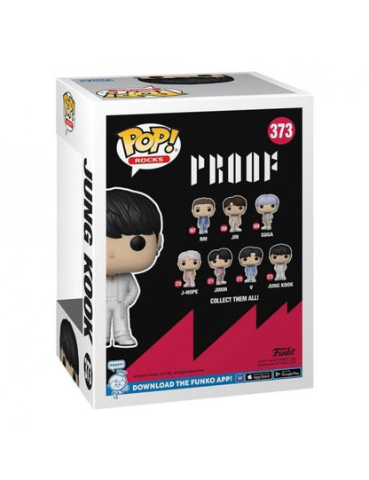 Funko Pop ! Rocks Bts Series 4 - (373) Jung Kook Proof Vinyl Figure Boyband 9Cm