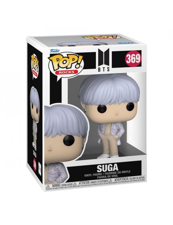 Funko Pop ! Rocks Bts Series 4 - (369) Suga Proof Vinyl Figure Boyband 9Cm Group