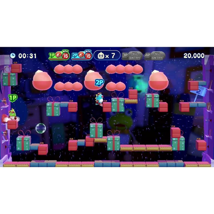 BUBBLE BOBBLE 4 FRIENDS THE BARON IS BACK PS4 GIOCO PLAYSTATION 4 PALLINE UP PS5