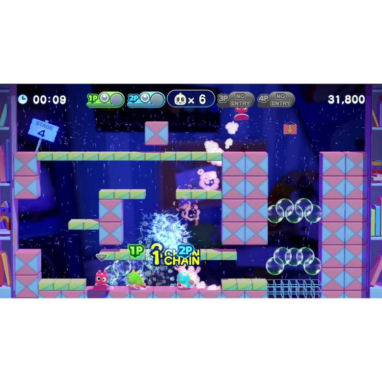 BUBBLE BOBBLE 4 FRIENDS THE BARON IS BACK PS4 GIOCO PLAYSTATION 4 PALLINE UP PS5