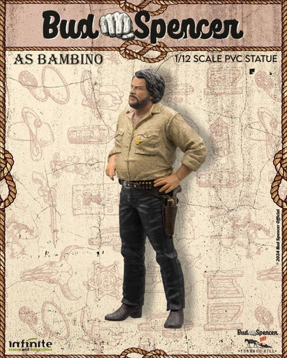 Infinite - Bud Spencer "As Bambino" 1/12 Pvc Statue Figure Statuetta Figura 16Cm