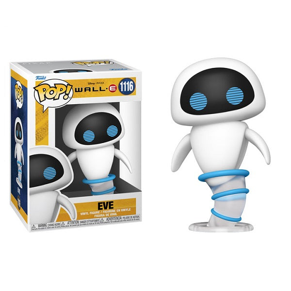 Funko Pop! Disney Pixar: Wall-E (1116) Eve - Vinyl Statuetta Figure Vinile 10cm