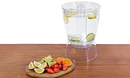 Dispenser Acqua Spillatore Birra Vino + Ghiaccio Succhi Frutta Bevande Cocktail