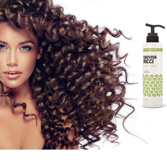 Ravviva Ricci Face Complex Per Capelli Gel Crema Bava Di Lumaca Anti Crespo