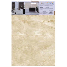 ADESIVO CARTA DA PARATO 3D EFFETTO MARMO DORATO PANNELLO SPUGNA 30X60CM |TX-9578