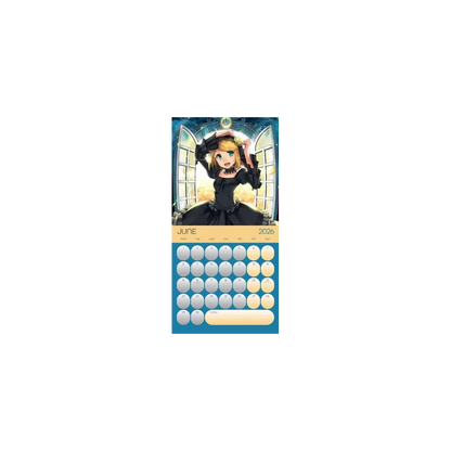 Calendario 2026 (Hatsune Miku) da Muro/Parete 30X30 con Gadget + Poster da Parete in Regalo - Licenza ufficiale