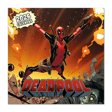 Calendario 2026 (Marvel Legends Deadpool) da Muro/Parete 30X30 con Gadget + Poster da Parete in Regalo - Licenza ufficiale
