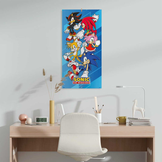 Calendario 2026 (Sonic) da Muro/Parete 30X30 con Gadget + Poster da Parete in Regalo - Licenza ufficiale