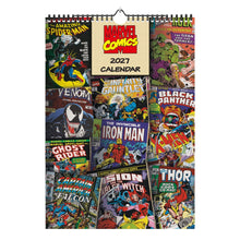 Calendario 2026 (Marvel Comics) da Muro/Parete  43,5x27cm con Gadget + Poster da Parete in Regalo - Licenza ufficiale