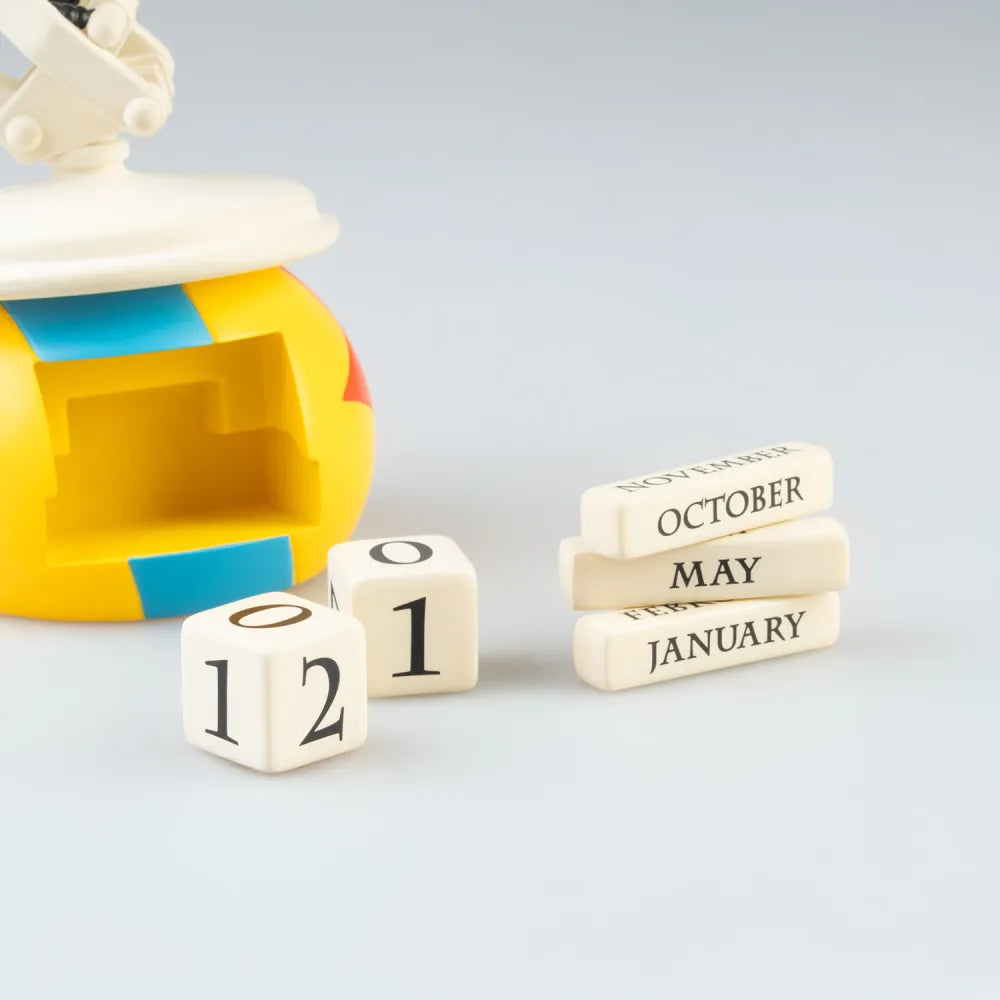 Calendario Perpetuo Disney Pixar 3D da Tavolo per Bambini | Decorazione da Scrivania per Fans: Regalo Disney Gadget Pixar 8,6 x 19 x 8,9 cm
