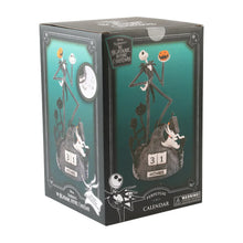 Calendario Perpetuo - The Nightmare Before Christmas (Jack Skellington & Zero) 3D da Tavolo Decorazione da Scrivania per Fans: Regalo Disney Gadget 12 x 12 x 23 cm