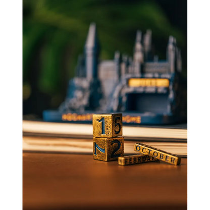 Harry Potter Natale ad Hogwarts Calendario 3D Perpetuo Da Tavolo
