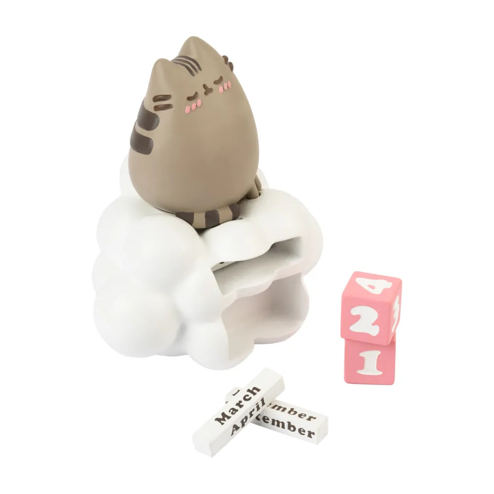 Pusheen The Cat Purrfect Love Calendario 3D Perpetuo in Resina Da Tavolo
