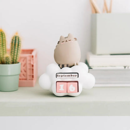 Pusheen The Cat Purrfect Love Calendario 3D Perpetuo in Resina Da Tavolo