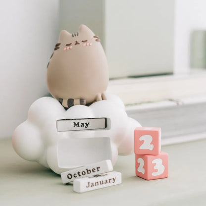 Pusheen The Cat Purrfect Love Calendario 3D Perpetuo in Resina Da Tavolo