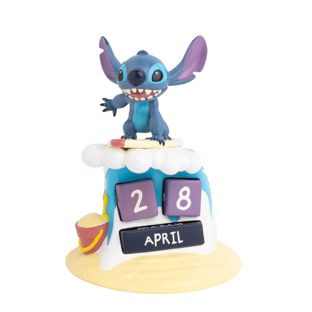 Lilo & Stitch Calendario 3D Perpetuo in Resina Da Tavolo Scrivania