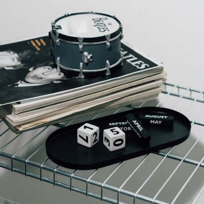 The Beatles Calendario 3D Perpetuo in Resina Dipinto a Mano Da Tavolo