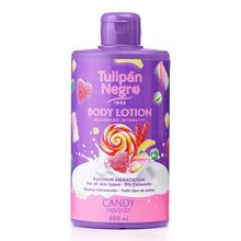 Tulipan Negro Lozione Corpo Body Crema Idratante (Candy Fantasy) Caramelle 400Ml