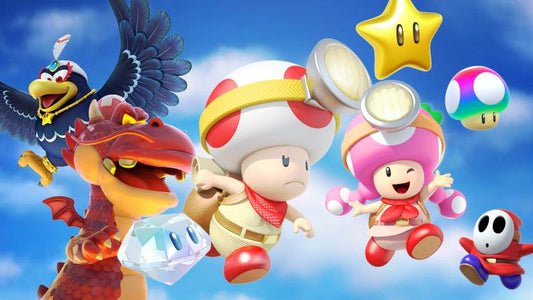 CAPTAIN TOAD TREASURE TRACKER NINTENDO SWITCH VIDEOGIOCO CAPITAN MARIO ITALIANO
