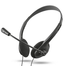 Trust Primo Cuffie Chat Microfono Leggere 3,5Mm Cavo 1,8M Auricolari Pc Ufficio