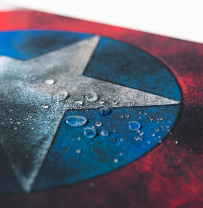 Marvel: Capitan America Tappetino Scrivania per Tastiera e Mouse Pad PC Gaming Deskmat XXL