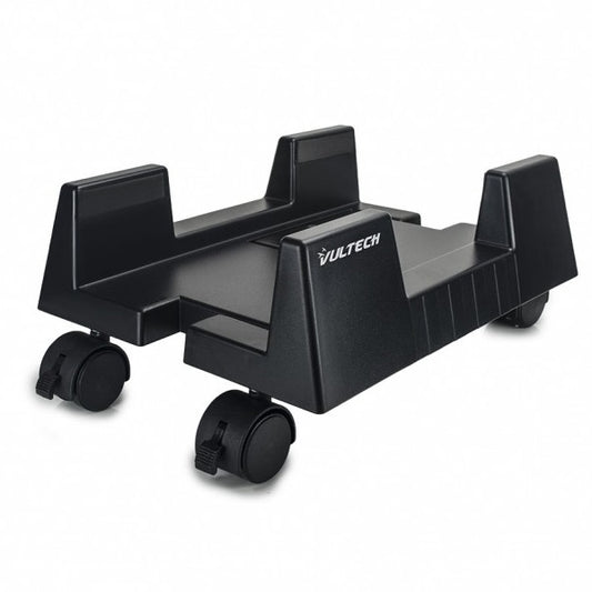 Vultech - Carrello Cp-02 Con 4 Ruote Stand Porta Case Pc Computer Fisso 15/26Cm