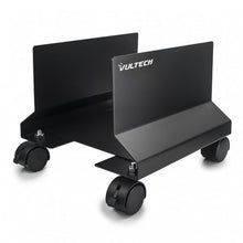 Vultech Carrello 4 Ruote Cp-01 in Alluminio Stand Porta Case Pc Computer 15/28Cm