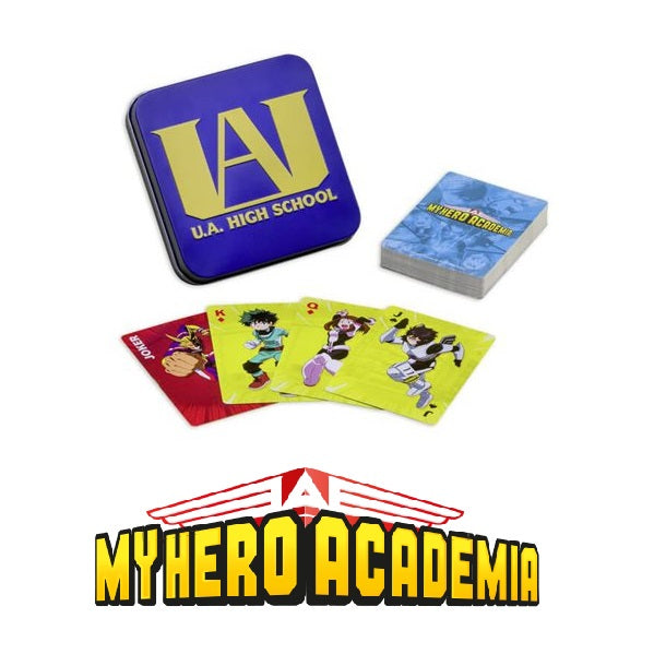 Paladone My Hero Academia Mazzo Carte Da Gioco Francesi Serigrafato High School