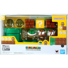 Bandai Namco S.H. Figuarts: Set di gioco Super Mario - Action Figure Tamashi Nations