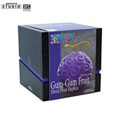 ABYSTYLE ONE PIECE - GUM-GUM FRUIT SFC REPLICA IN RESINA 13CM FRUTTO Gomu Gomu