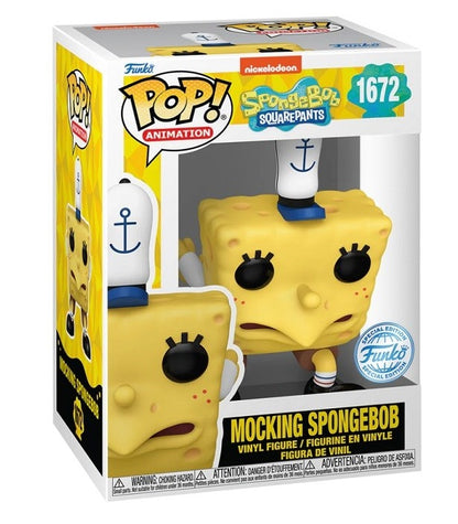 Funko Pop ! Animation Spongebob 25Th - (1672) Mocking Spongebob Special Figure
