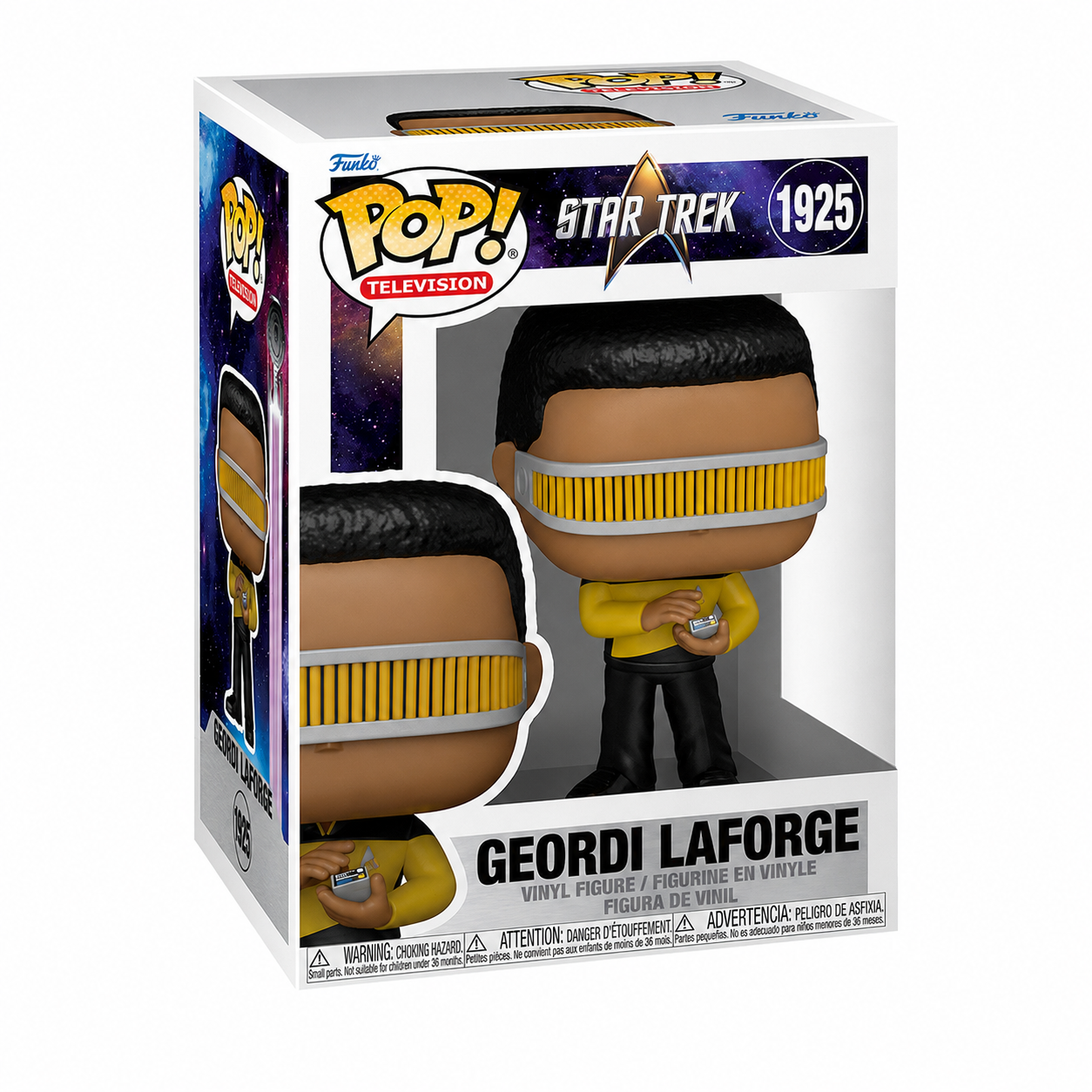 Funko Pop! Television Star Trek (1925) Geordi Laforge - Vinyl Figure 9cm