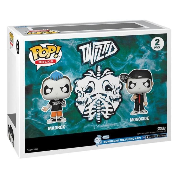 Funko Pop ! Rocks Twiztid - Madrox & Monoxide (2 Pack) Boys Music Vinyl Figure